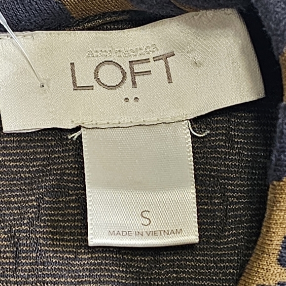 LOFT Leopard Print Drop Waist Dress - Picture 6 of 10